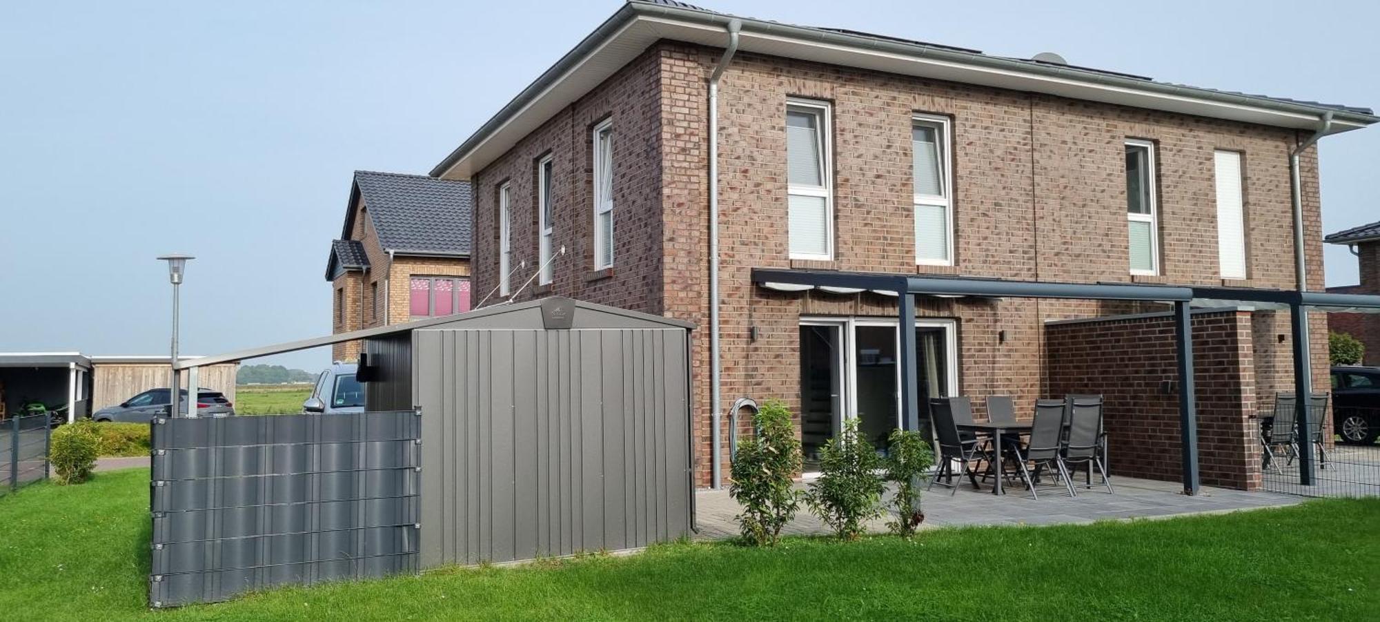 Neu!Moderne, Lichtdurchflutete Dhh, Zentral, Garten, Wallbox, Wlan Butjadingen Luaran gambar